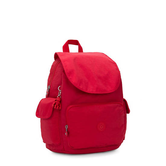 Kipling City Pack Ryggsäck Röda Mörkröda | SE 1403NW